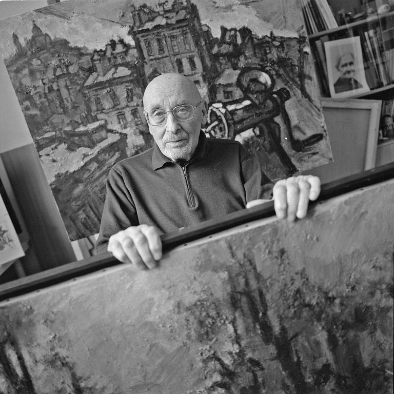 Catalogue raisonné, Philipp Hugues Bonan photographe, portrait de Oscar Rabin
