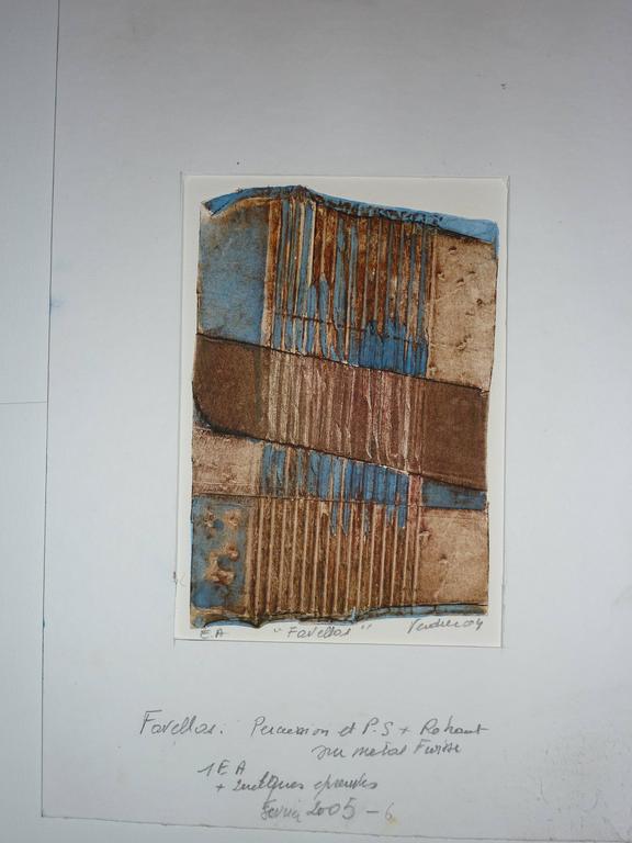 Catalogue raisonné, , Favellas