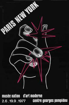 Centre Pompidou, exposition Paris - New York