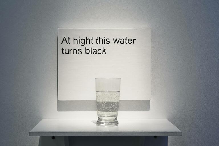 Laure Prouvost, At night this water turns black Laure Prouvost, At night this water turns black