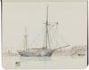 Carnet de dessins, 70 images de bateaux, 1915