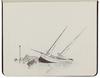 Carnet de dessins, 70 images de bateaux, 1915
