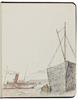 Carnet de dessins, 70 images de bateaux, 1915