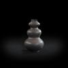 Jean Lerat, Sans fin (vase émail noir), 1961, face B