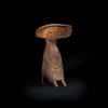 femme assise au grand chapeau, 1962