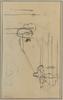 Esquisse avec escalier [verso], 1884-1888 crayon sur papier vélin