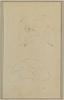 Paul Gauguin, Dessin d'un éventail [recto], 1884-1888 