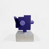 Joel Froment, Sculpture MADI sur socle blanc — 1993, vue 1
