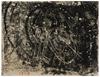 Norris Embry, Marin et table sur fond noir (verso), vers 1955-60