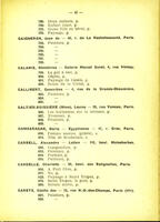 Catalogue Salon des Tuileries 1926 à la lettre G (Gamsaragan)