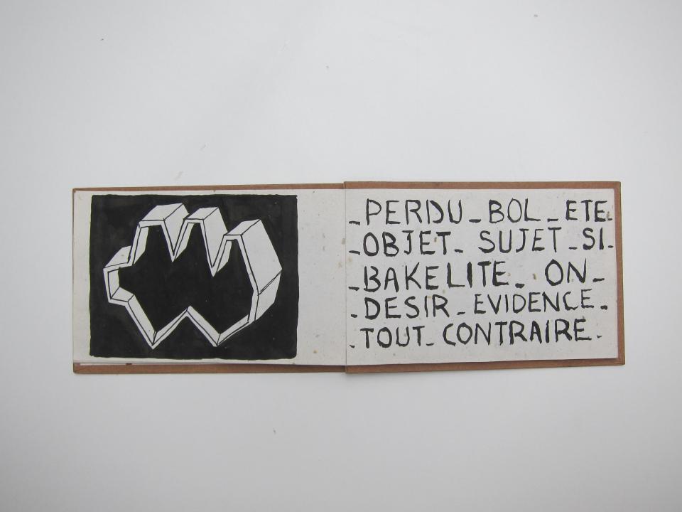 Carnet de dessins de Henri Foucault.