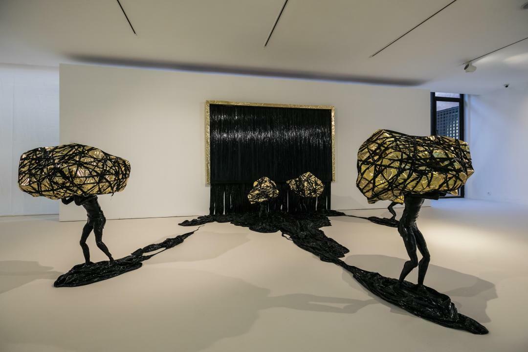 Clay Apenouvon, Material insanity au Macaal, Musée d’art contemporain africain, Marrakech, Maroc