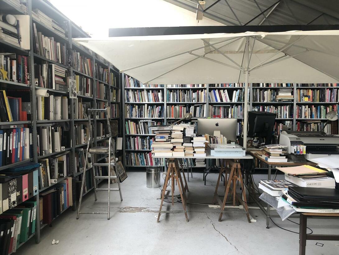 Bibliothèque de l'Atelier d'Alfortville de Henri Foucault