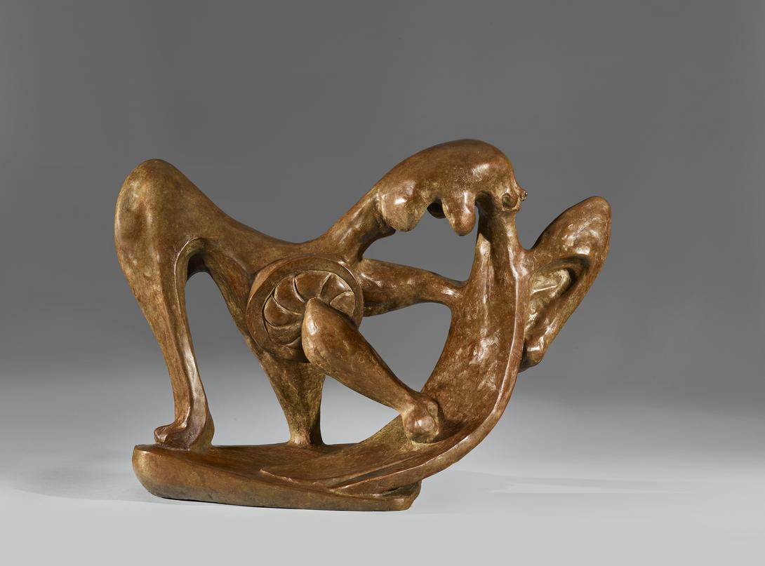 André Masson, (1896-1987), Amoroso, 1939, bronze coulé en 1986-87, 43.5 x 63.3 x 31.8 cm