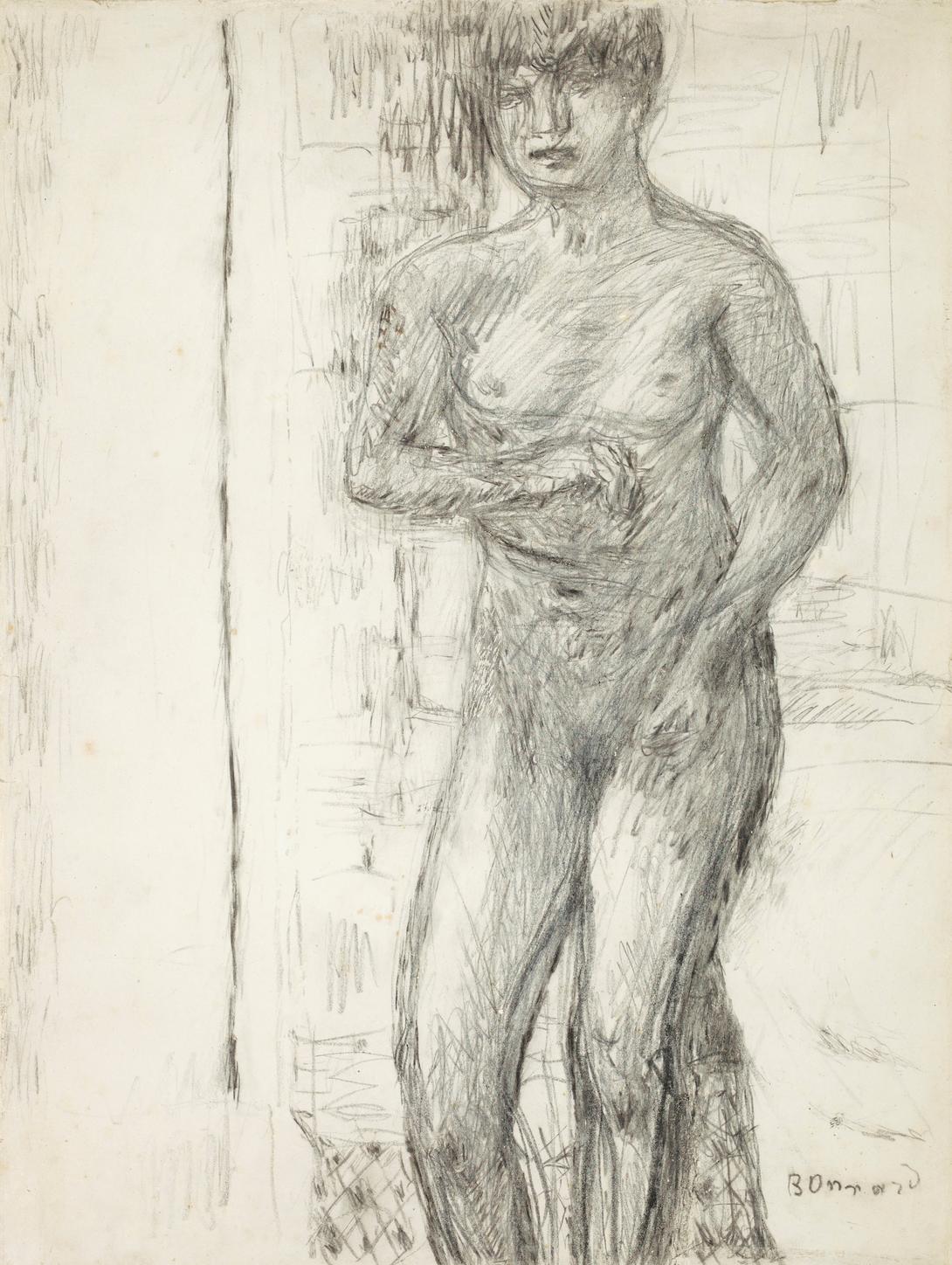 Pierre Bonnard, " Nu à la toilette ", Galerie AB, Paris