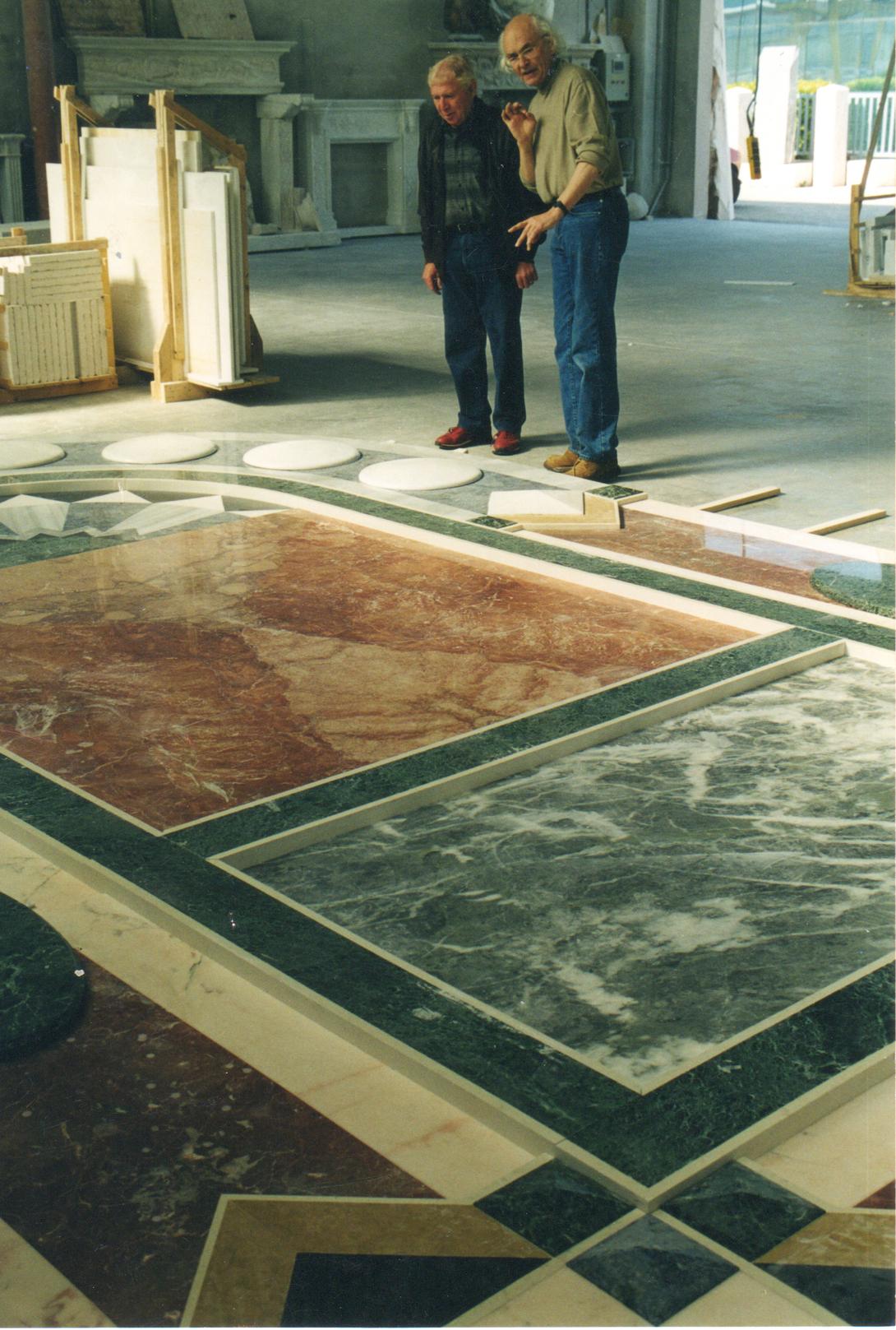 A Vérone dans l'Atelier FIDIA - Eglise de Schifflange