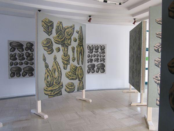 L'exposition de Jean-Paul Thaéron en 2011 à Douarnenez, vue 2