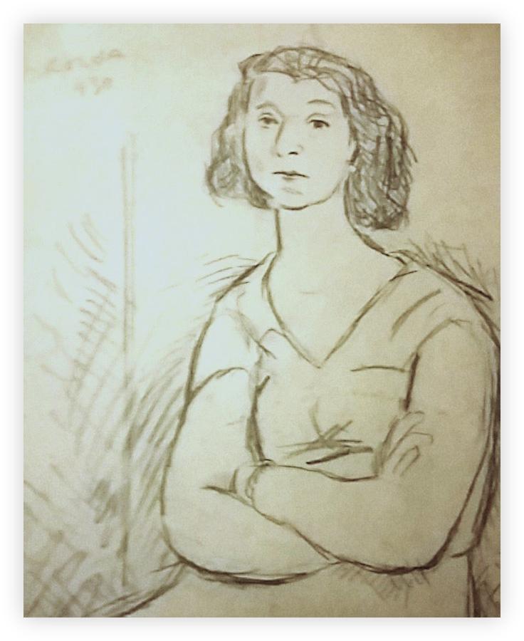 30 Portrait Daria par Korda 1930