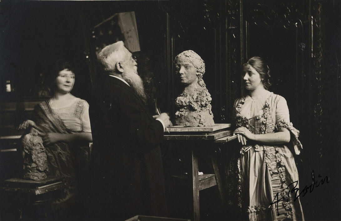 Rodin, Henriette et Madame Bardey Rodin, Henriette et Madame Bardey