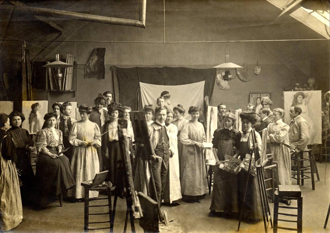 Académie Vitti, 1900