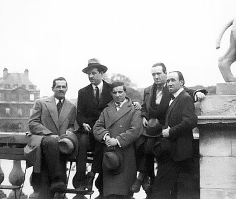 Butler,basaldua, Berni (inconnu),Spilimbergo, Paris-1928