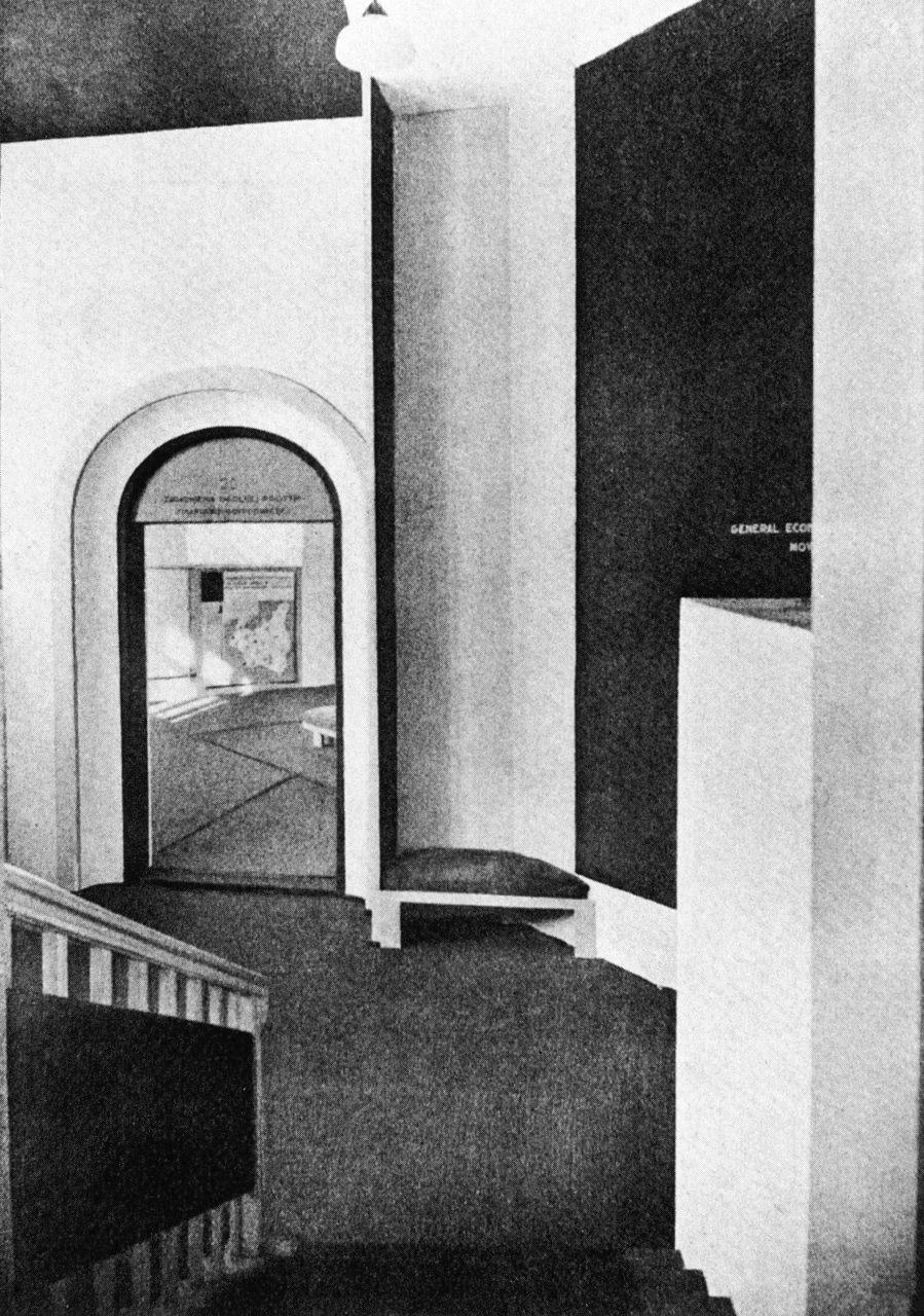 Pavillon du Groupe Praesens, exposition internationale de Poznan, 1929.